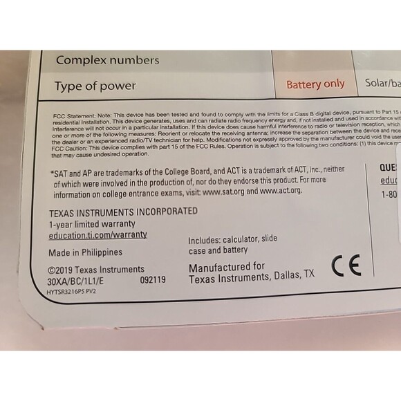 Texas Instruments TI-30Xa Scientific Calculator NIP - Picture 6 of 10